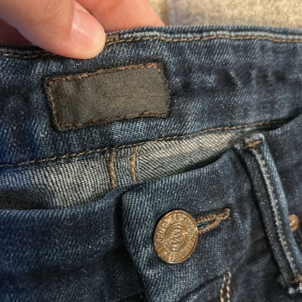 MOTHER THE LOOKER LOW RISE SKINNY JEANS SIZE 24 - Picture 16 of 16